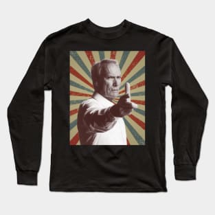 Clint Eastwood Long Sleeve T-Shirt